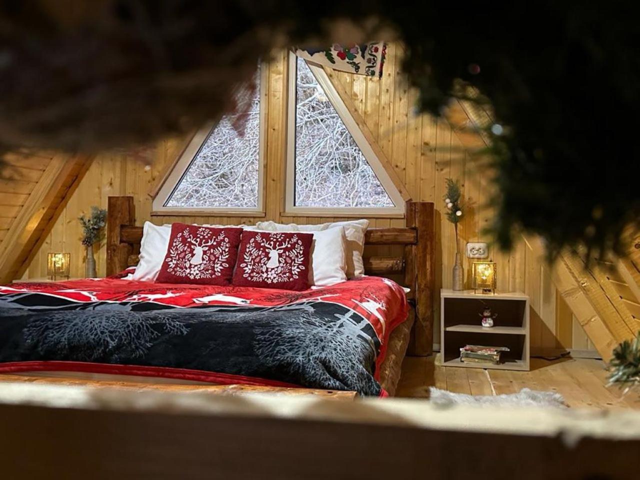 Cabanutze Satic Villa Rucăr Dış mekan fotoğraf