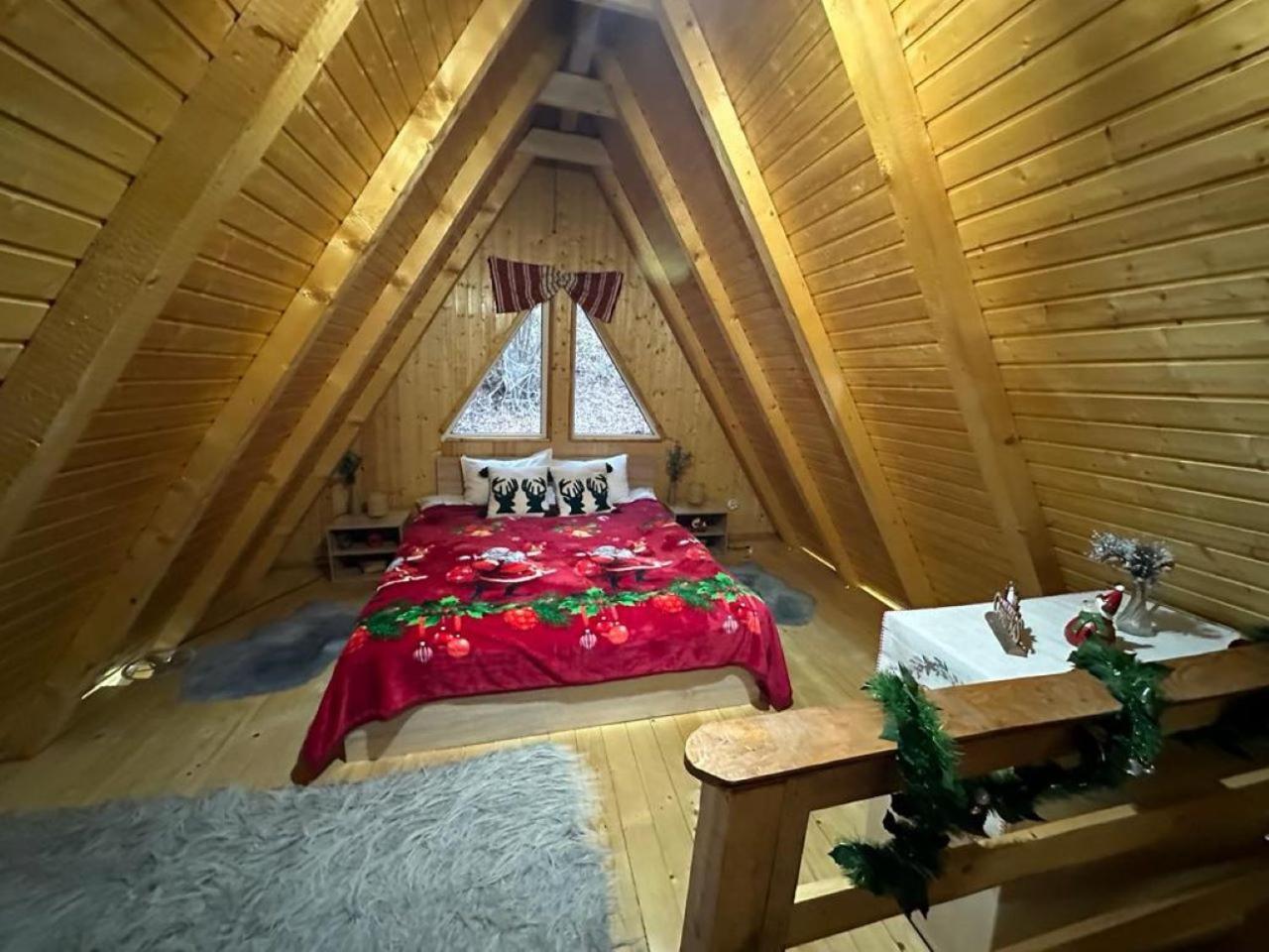 Cabanutze Satic Villa Rucăr Dış mekan fotoğraf