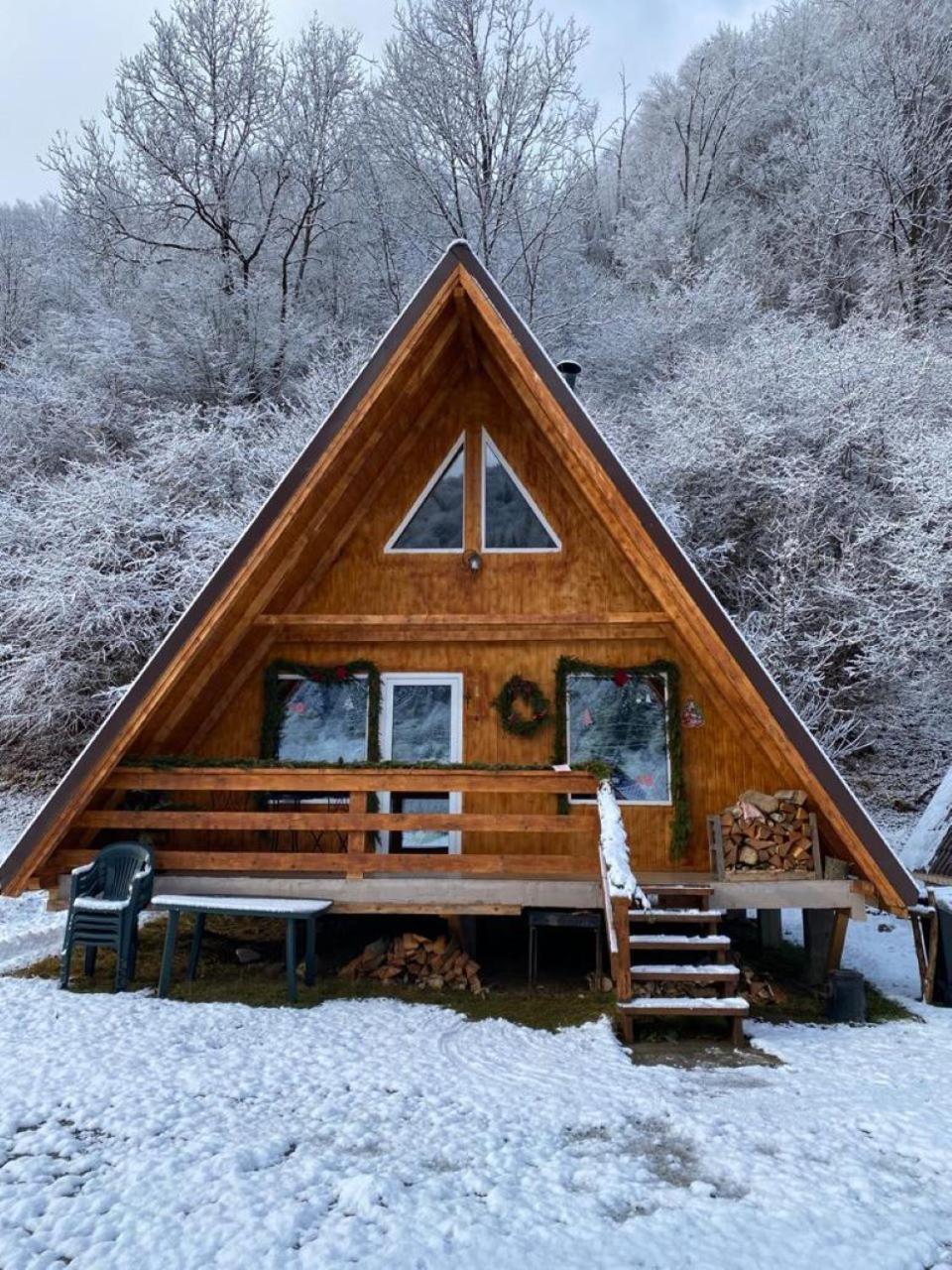 Cabanutze Satic Villa Rucăr Dış mekan fotoğraf