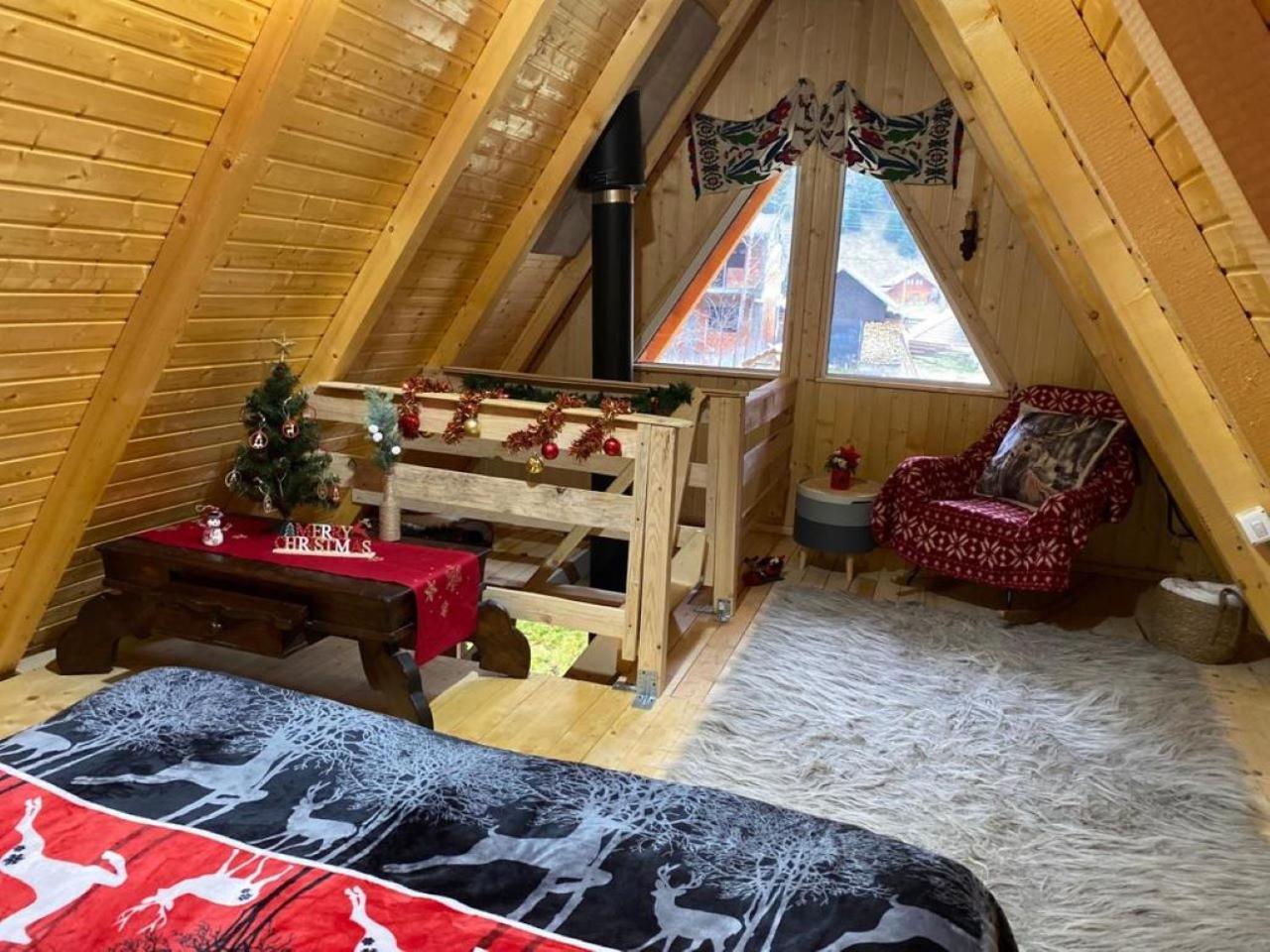 Cabanutze Satic Villa Rucăr Dış mekan fotoğraf
