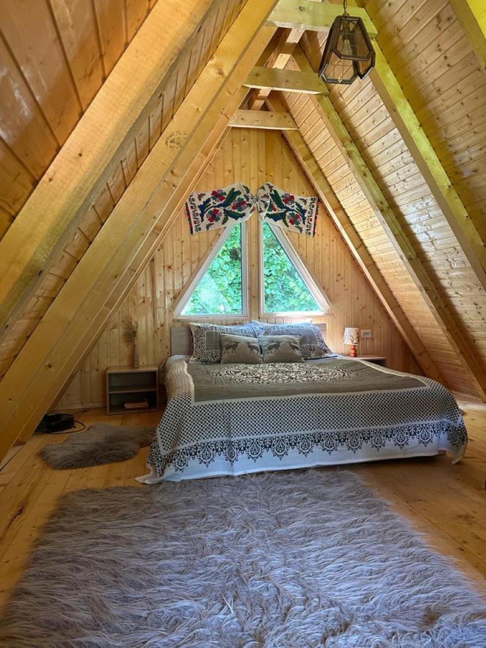Cabanutze Satic Villa Rucăr Dış mekan fotoğraf