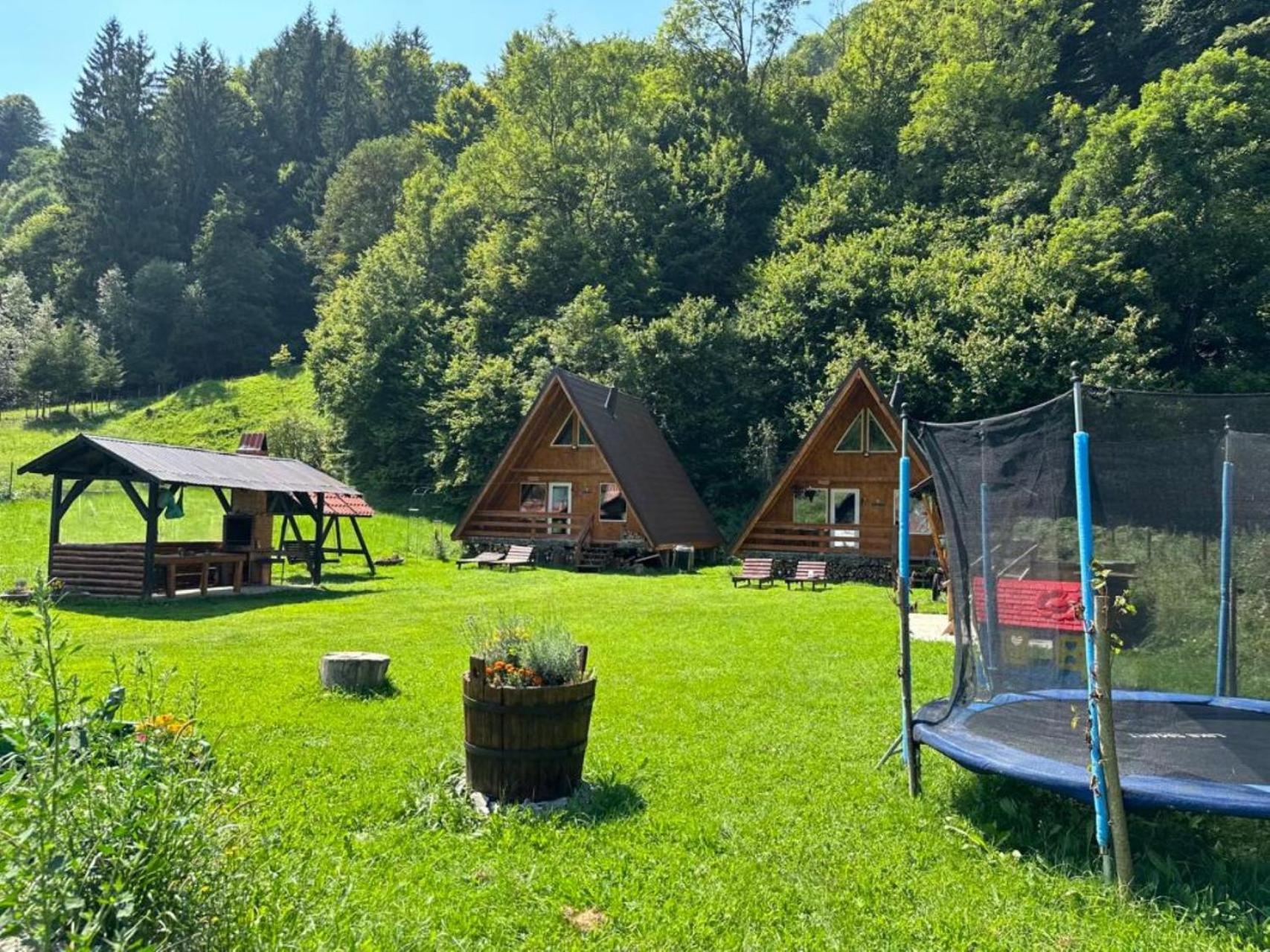 Cabanutze Satic Villa Rucăr Dış mekan fotoğraf