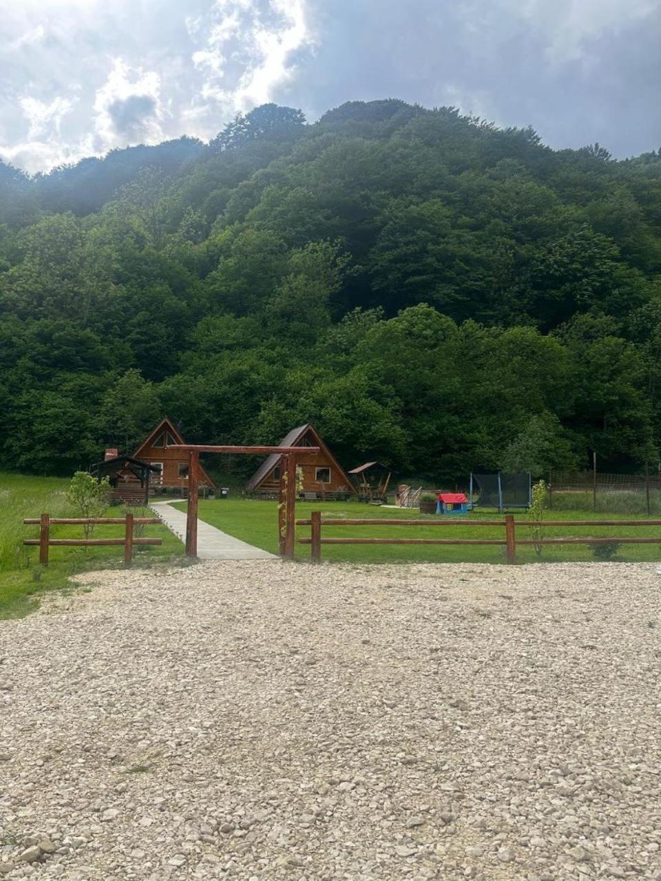 Cabanutze Satic Villa Rucăr Dış mekan fotoğraf