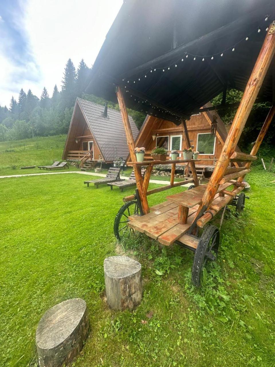 Cabanutze Satic Villa Rucăr Dış mekan fotoğraf
